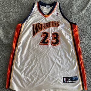 100% Authentic Reebok Jason Richardson 2002 NBA Golden State Warriors Jersey 52
